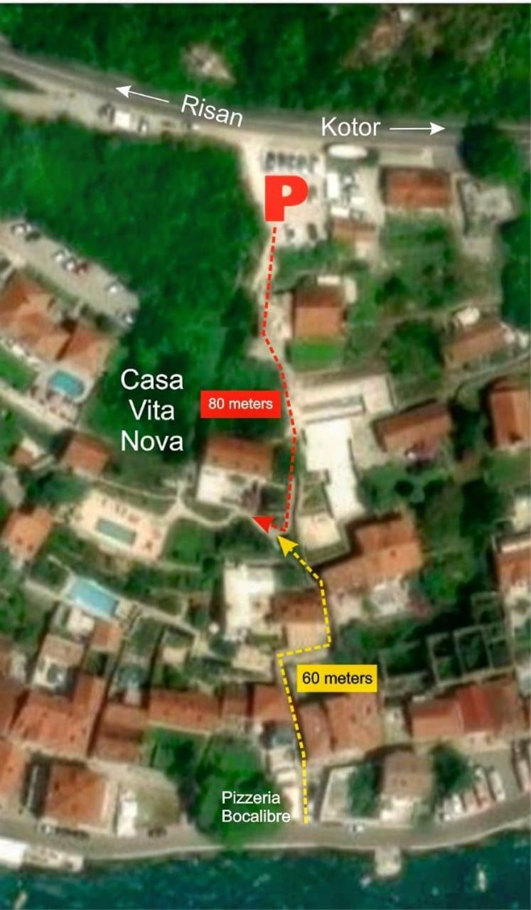 Casa Vita Nova Perast Zewnętrze zdjęcie